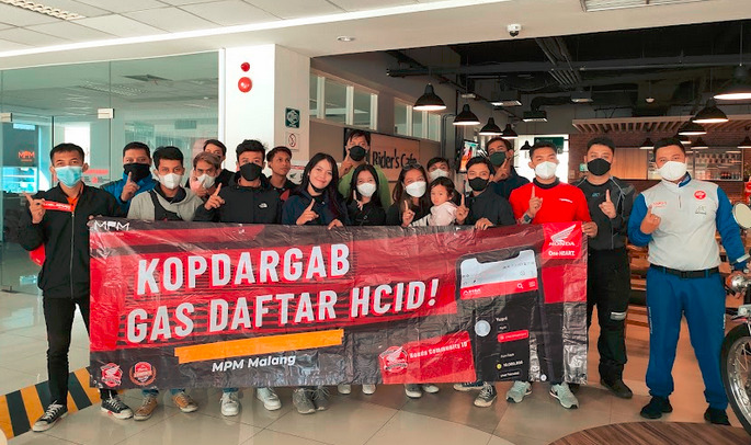 Kopdargab Komunitas Honda Malang Ingatkan Banyak Benefit HCID