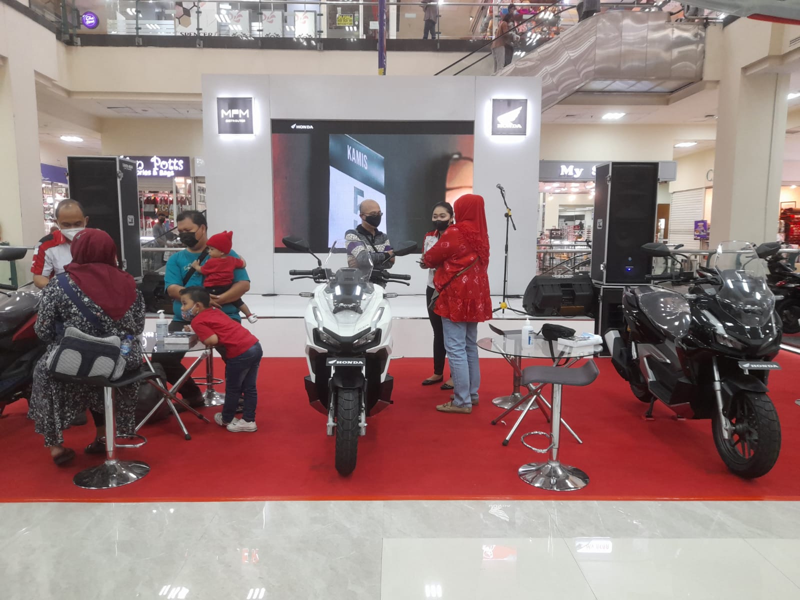 Resmi Launching di Malang, Pengunjung Antusias Sambut New Honda ADV160