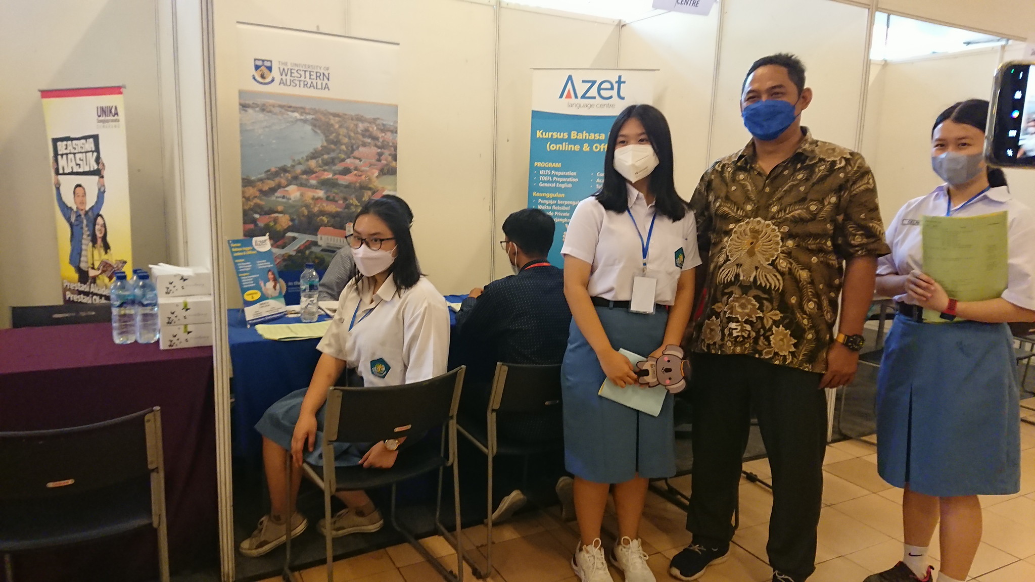 Expo Perguruan Tinggi SMAK Kosayu Digelar Offline, Sedot Animo Siswa