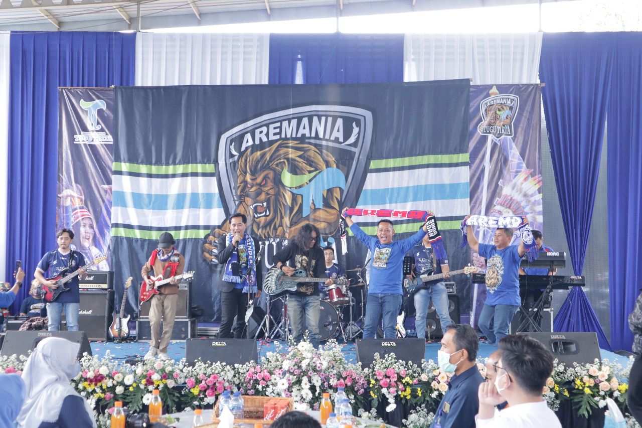 Perumda Tugu Tirta Launching Korwil Aremania dan Umumkan Pemenang Lomba Mural