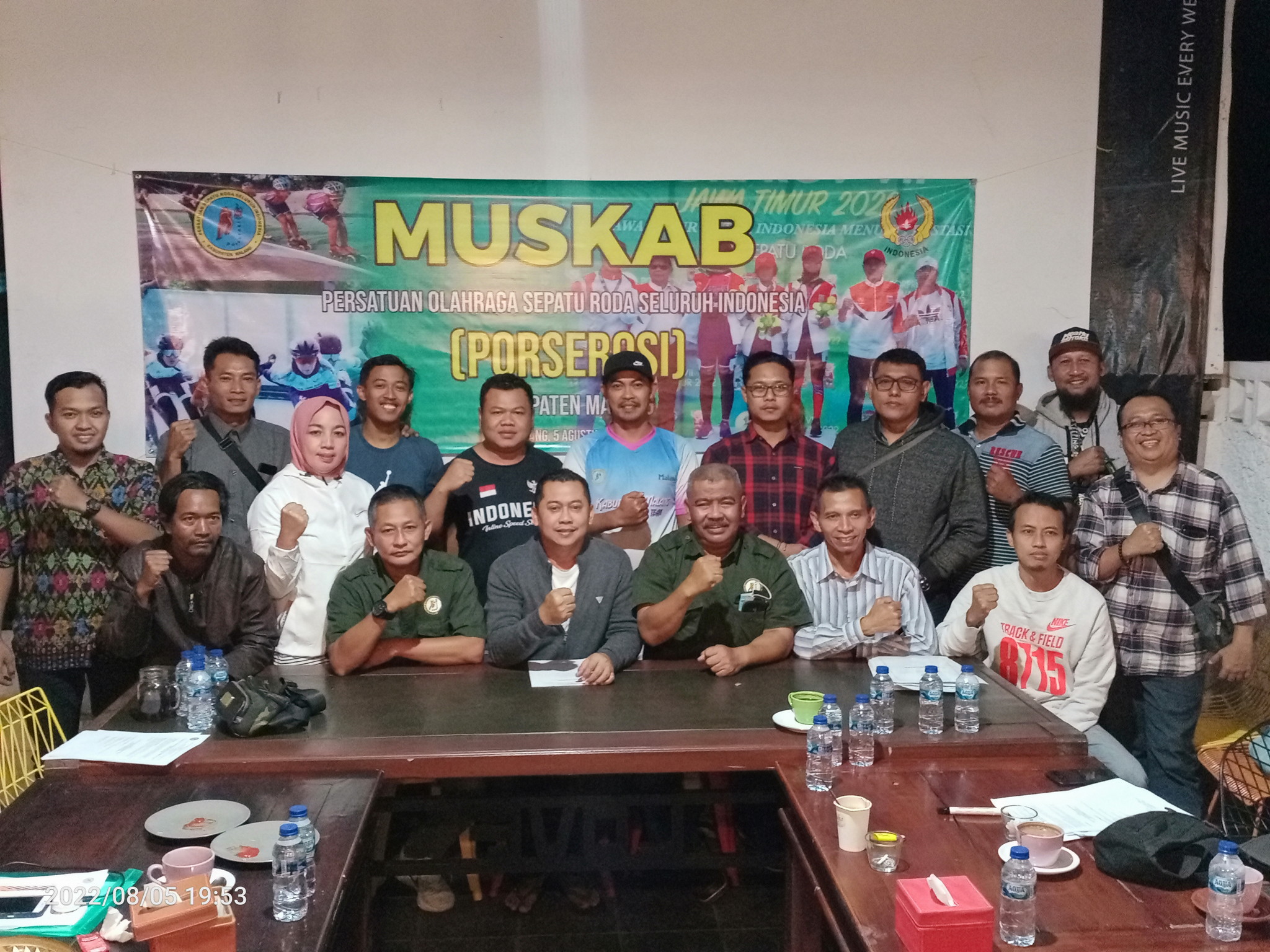 Bogank Kembali Jabat Ketum Perserosi Kabupaten Malang