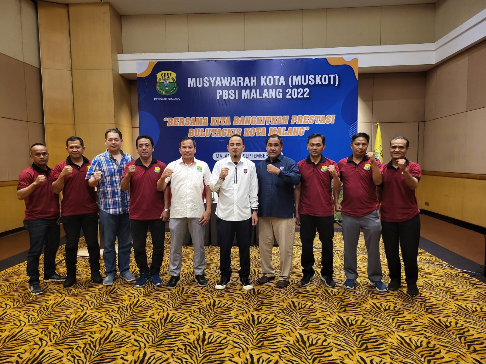 Heri Mursid Kembali Pimpin PBSI Kota Malang Periode 2022-2026