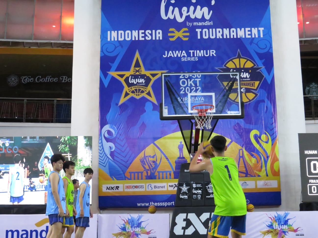 Province Final Livin by Mandiri 3X3 Tournament Berlangsung Seru, Bangun Mental Pemain