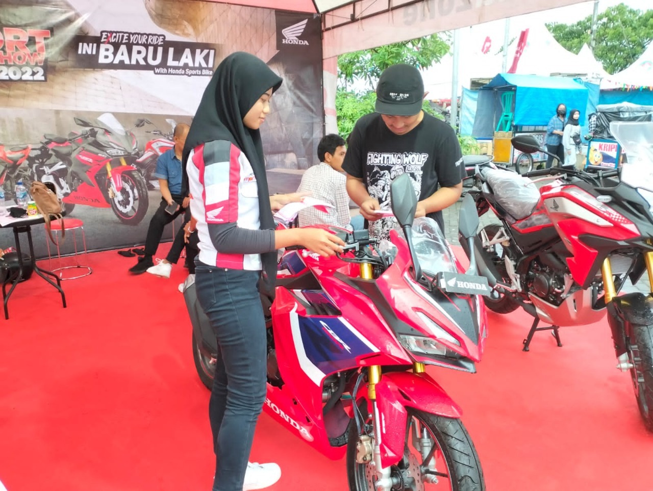 Honda Sport Motoshow Disambut Antusias Masyarakat Blitar