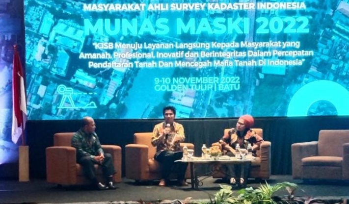 Jalin Kemitraan, Maski Bantu Percepat Realisasikan Target PTSL 2025