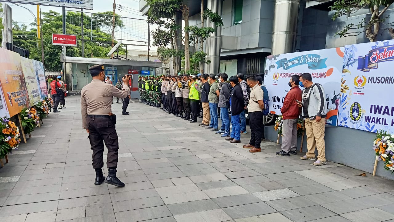 Musorkot KONI Kota Malang Diamankan 70 Personel Gabungan TNI-Polri