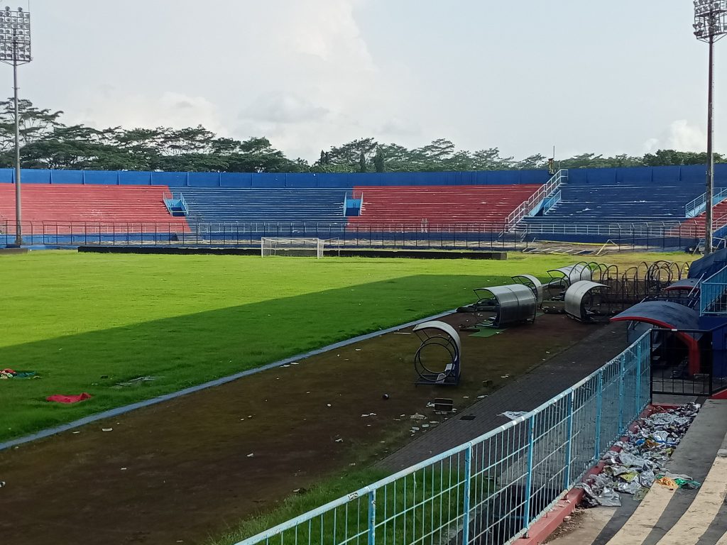 Polisi Terus Dalami Motif Pembongkaran Stadion Kanjuruhan Malangvoice 