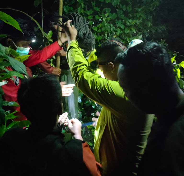 Kejar Pelaku Narkoba, Anggota Satreskoba Polresta Malang Kota Terperosok di Bibir Sungai Sedalam 7 Meter
