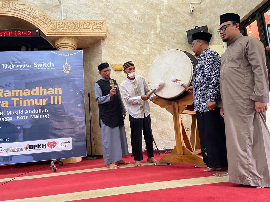 Masjid Abdullah Permata Jingga Jadi Lokasi Pesantren Ramadan Difabel Jatim