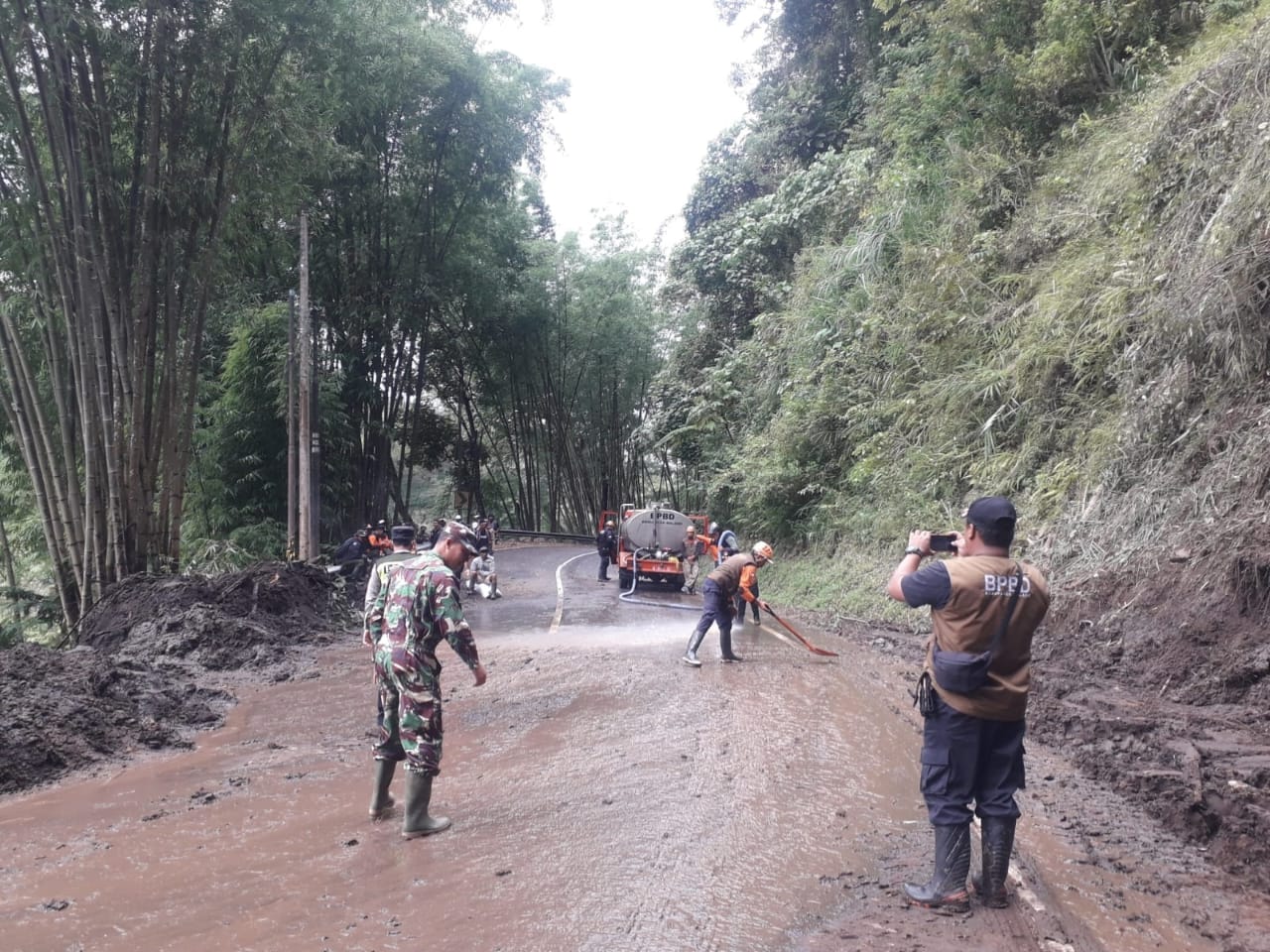 BPBD Kabupaten Malang Imbau Pemudik Lebaran Waspadai Tanah Longsor