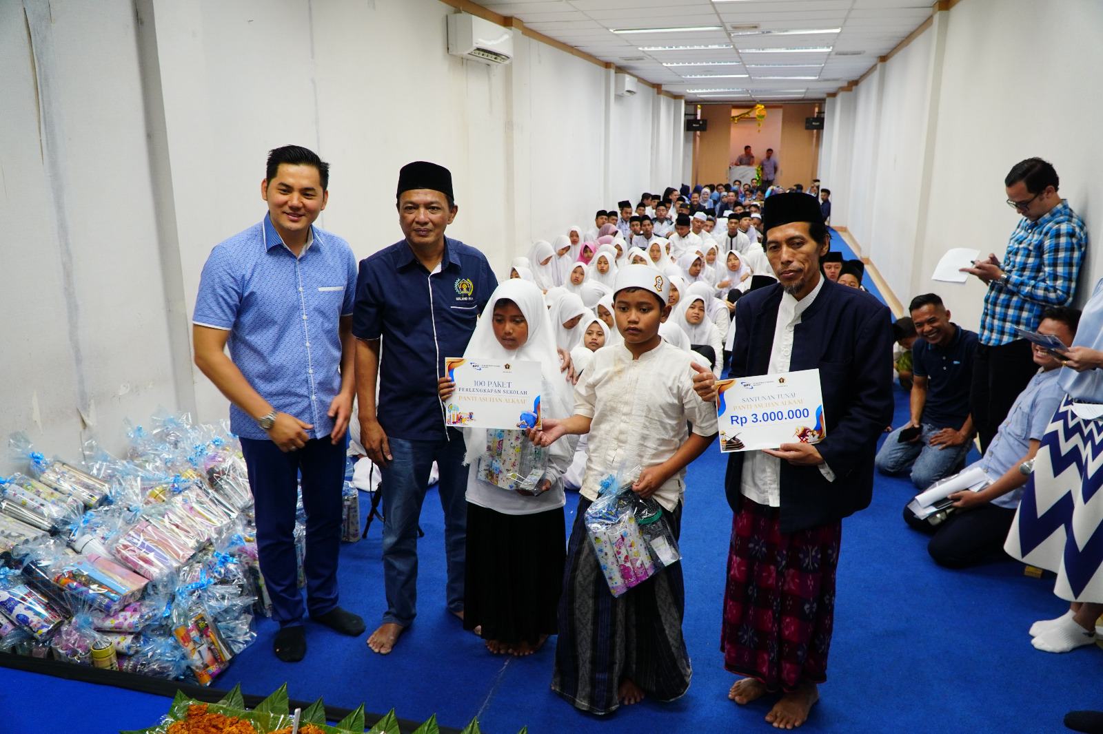 Rayakan HUT ke-14, PT BPF Malang Santuni 100 Anak Panti Asuhan Al Kaaf
