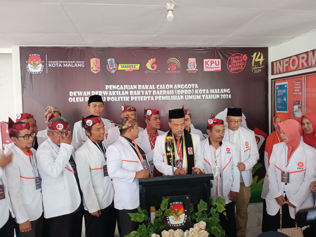 Komposisi Bacaleg PKS Kota Malang Disiapkan Raih 11 Kursi