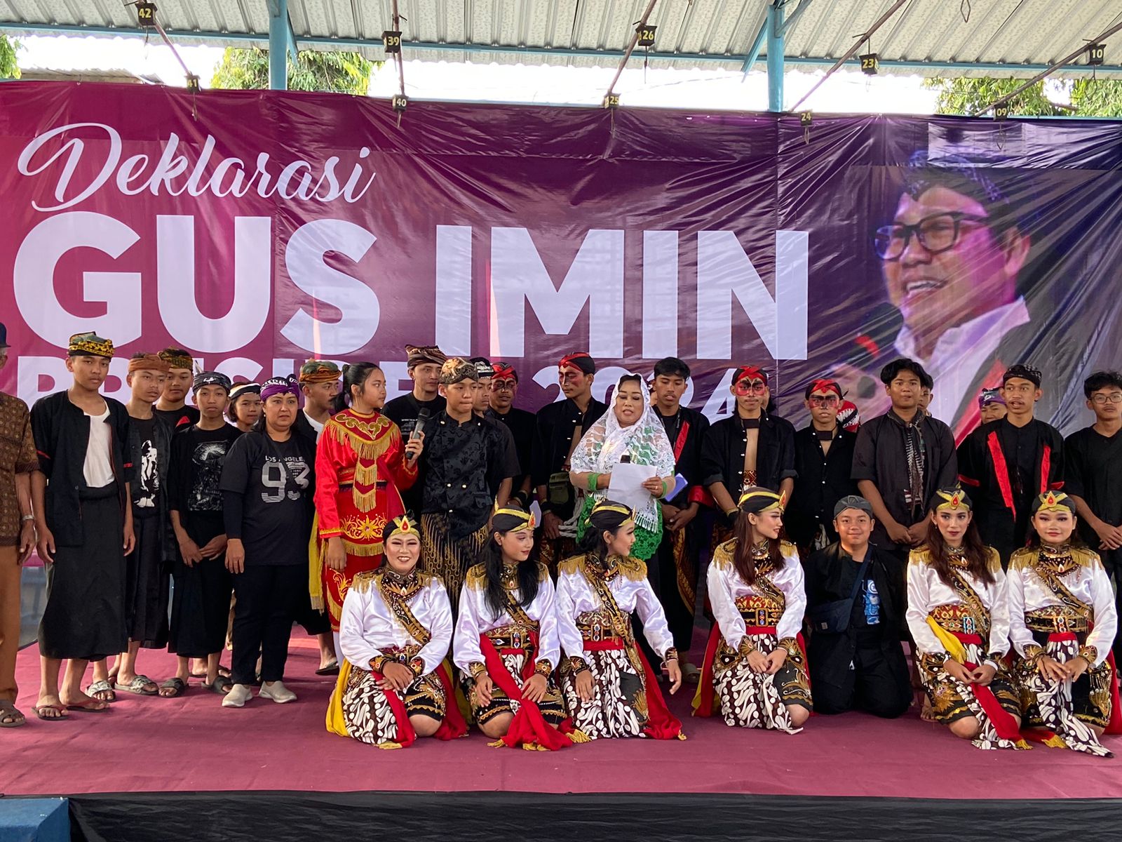 Komunitas Pelaku Seni dan Budaya se-Malang Raya Deklarasikan Dukungan Muhaimin Iskandar Presiden 2024