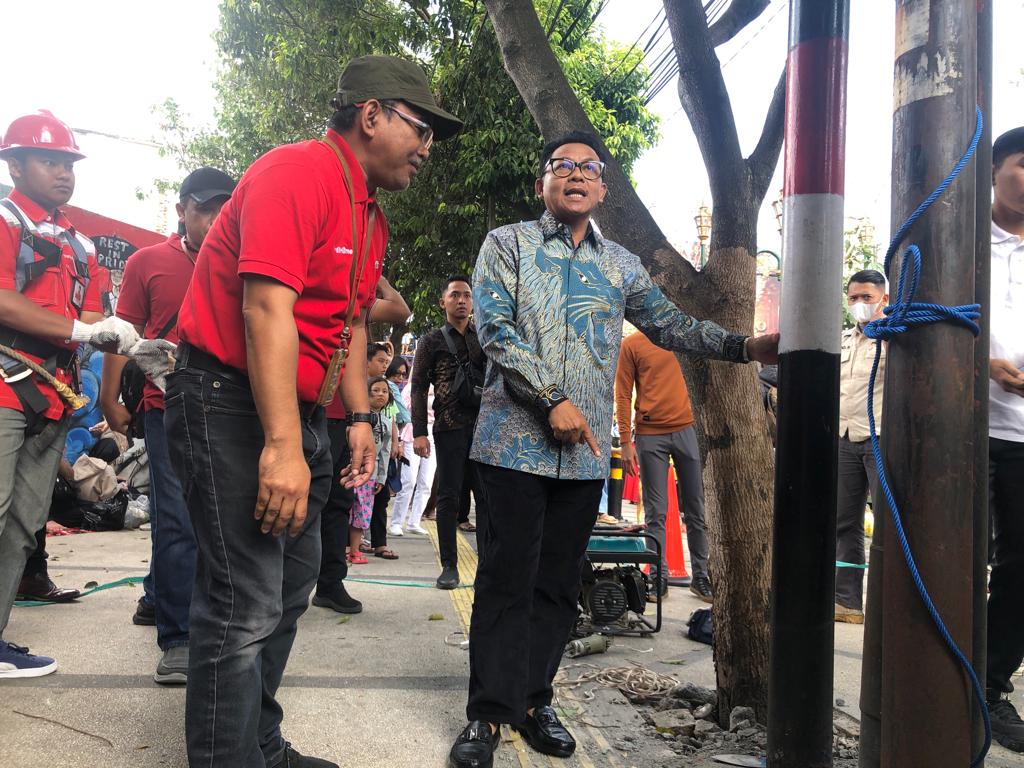 Copot Kabel Telkom, Pemkot Malang Target Agustus Kayutangan Heritage Bebas Kabel