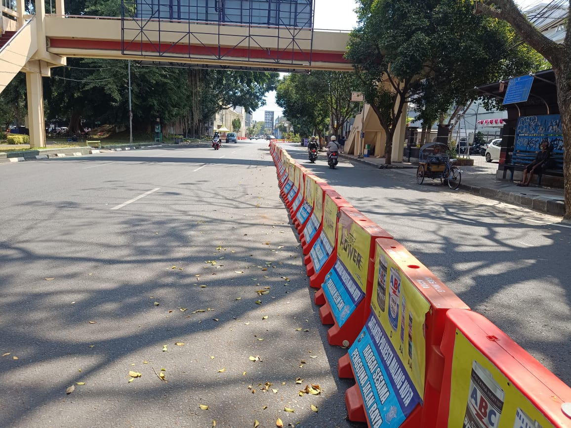 Pemkot Malang Rekayasa Jalur Dua Arah di Jalan Merdeka Utara