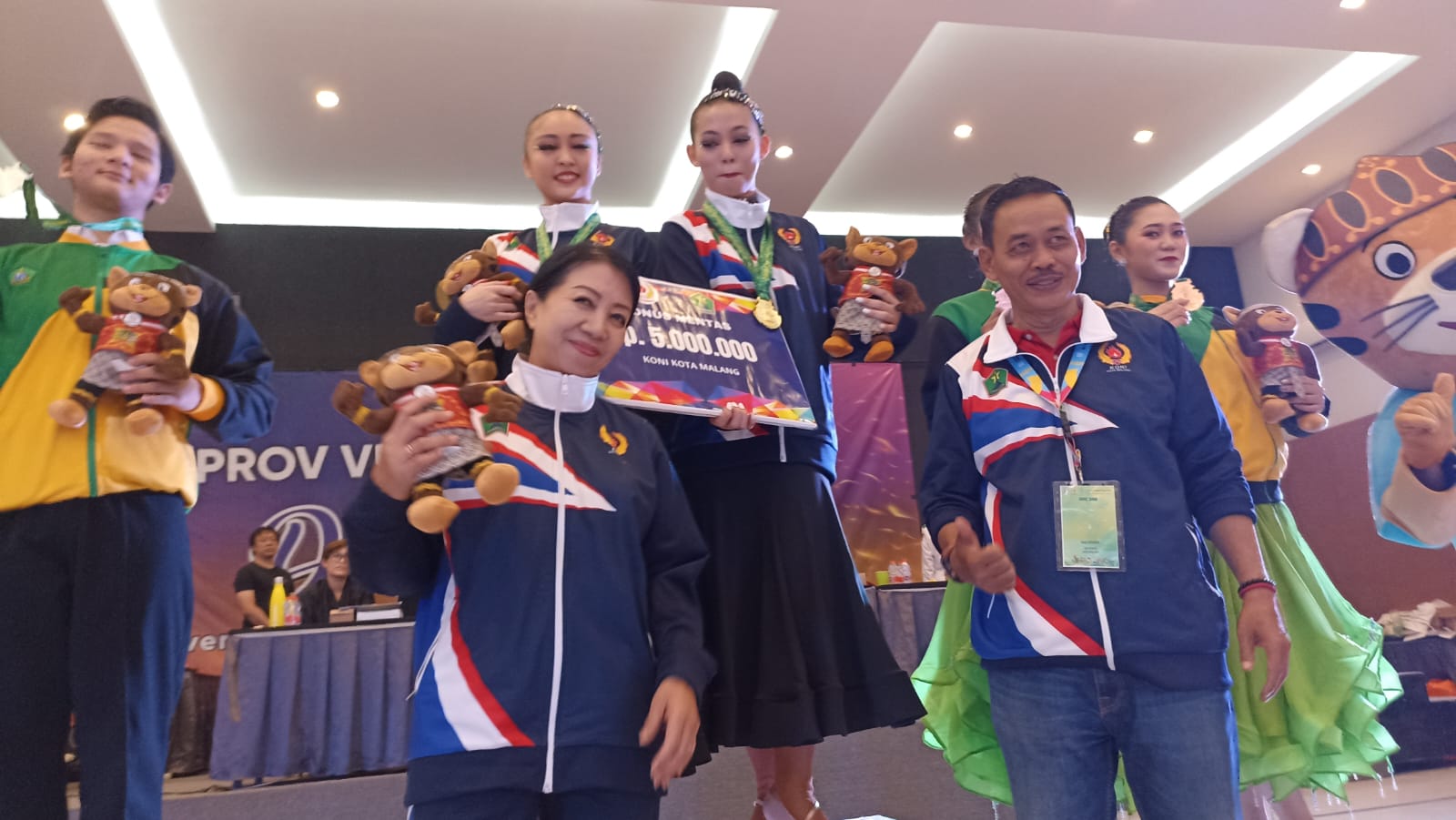 Cabor Dance Sport Sumbang Medali untuk Kota Malang di Porprov Jatim 2023