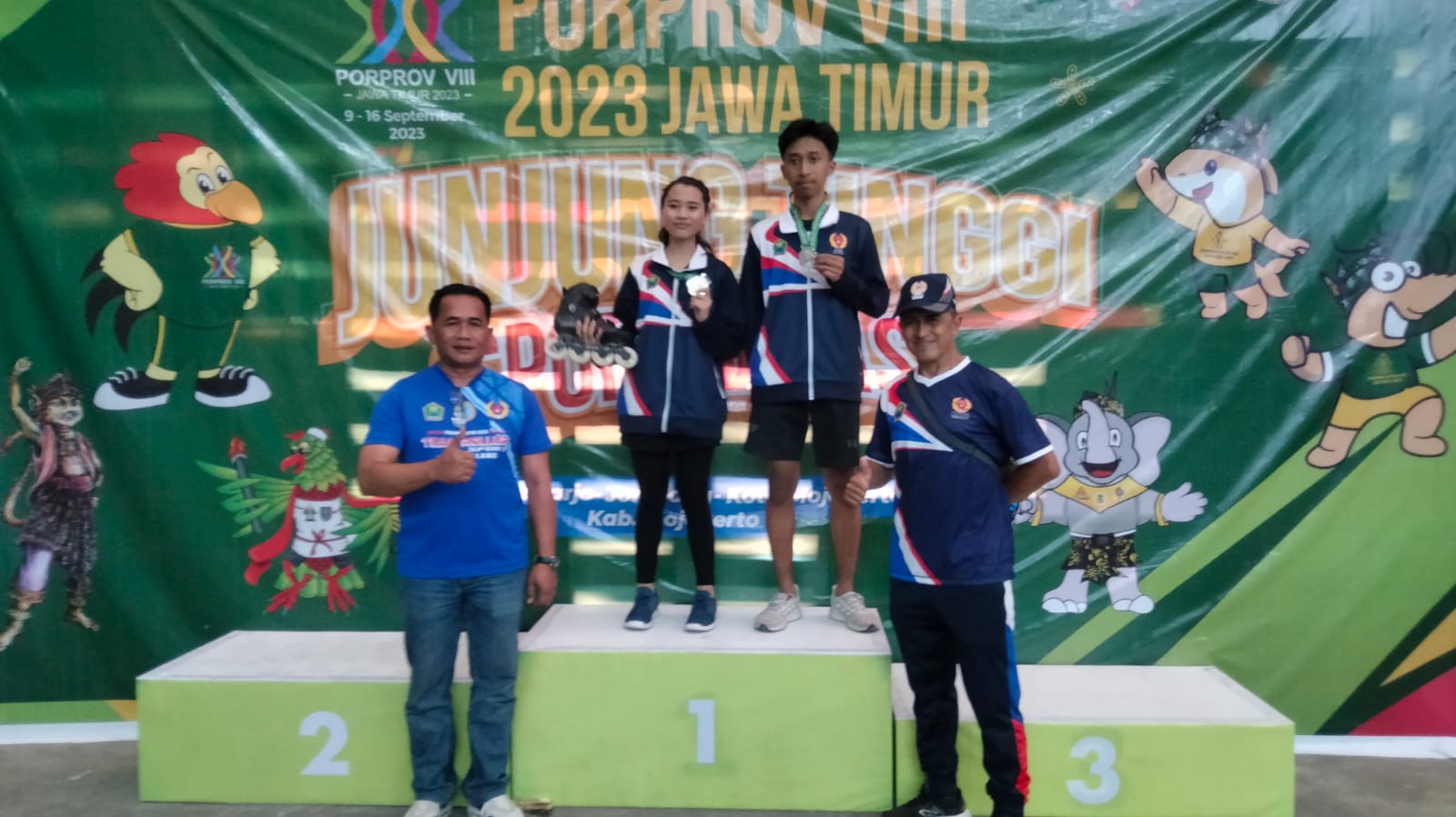 Atlet Putri Porserosi Kota Malang Tambah Medali Emas untuk Kota Malang