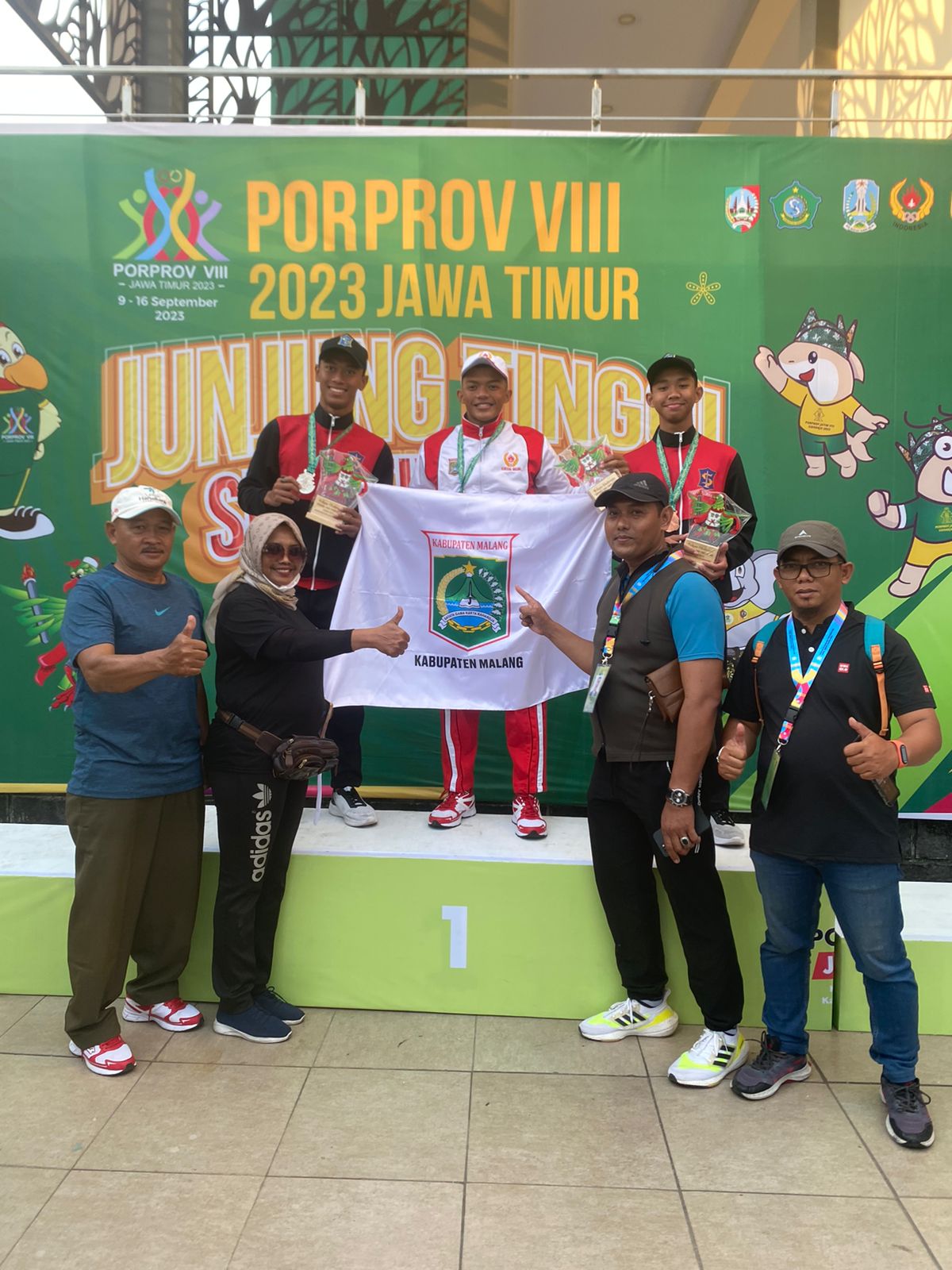 Update Perolehan Medali Kota Malang dan Kabupaten Malang di Porprov Jatim 2023