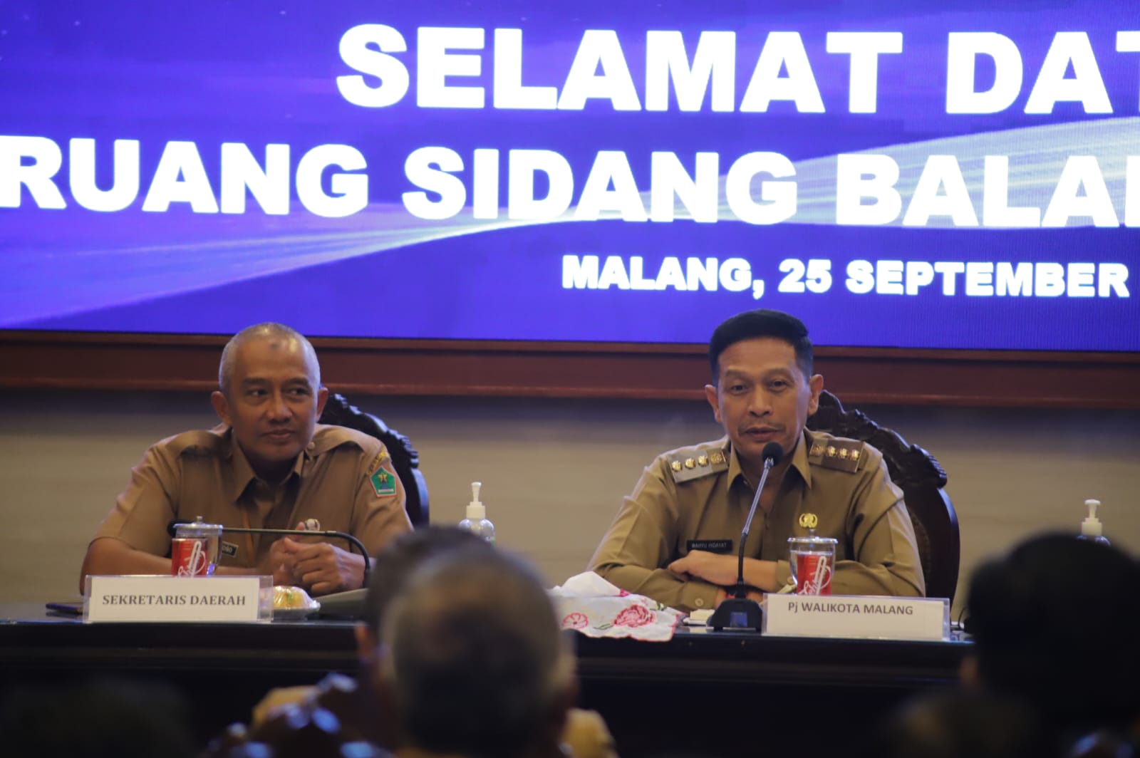 Pj Wali Kota Malang Kumpulkan ASN di Balai Kota, Bahas Program Prioritas