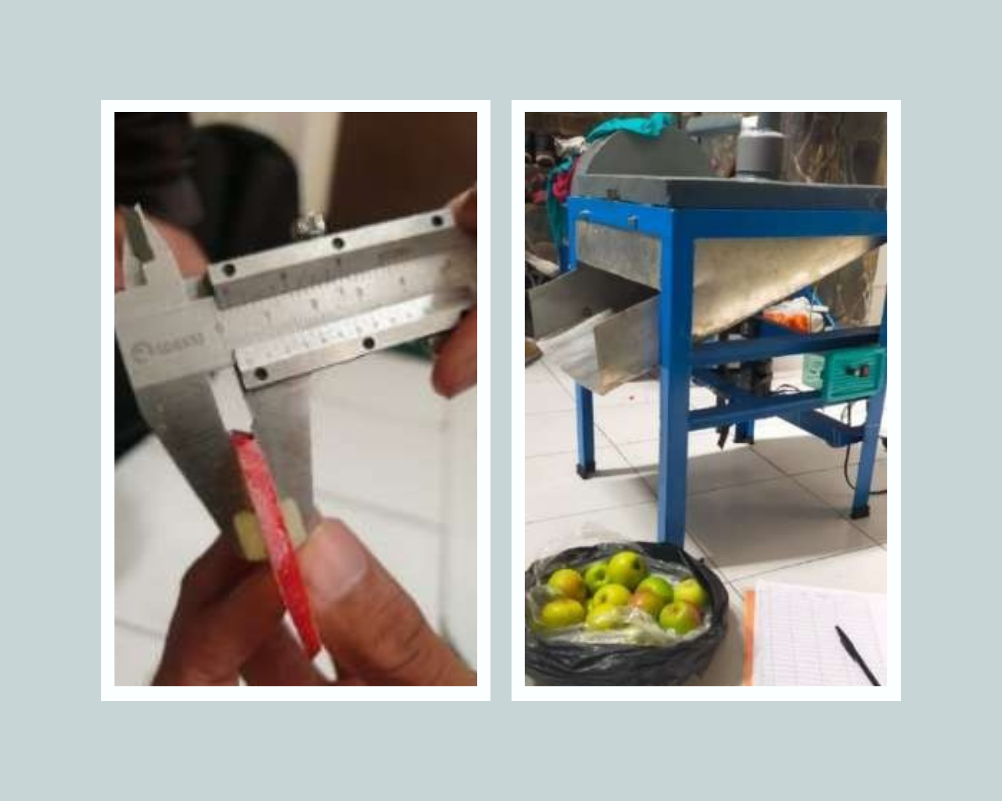 Mahasiswa Polinema Ciptakan Mesin Pemotong Apel