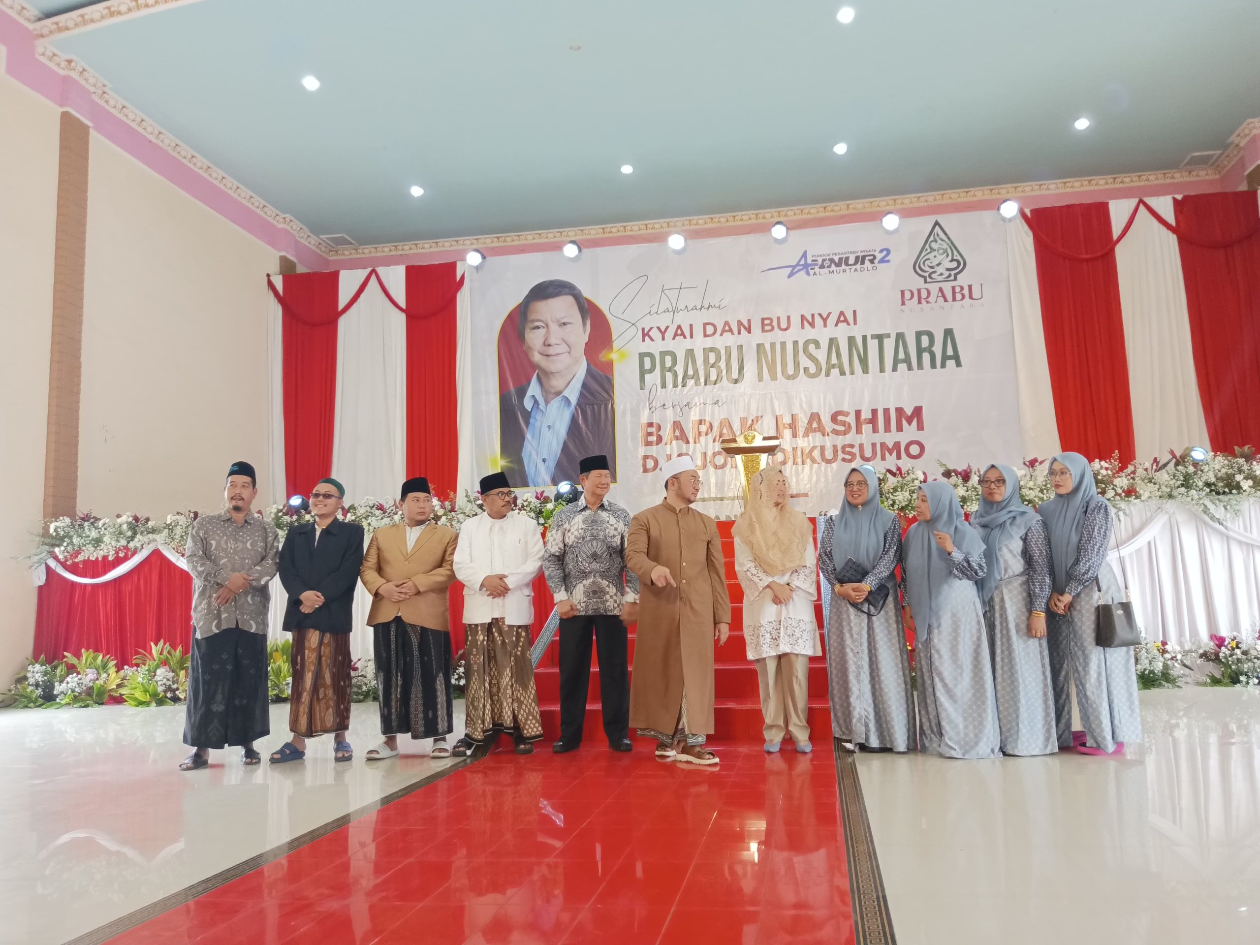 Silaturahmi dengan Prabu Nusantara, Hashim Paparkan Program Prabowo – Gibran