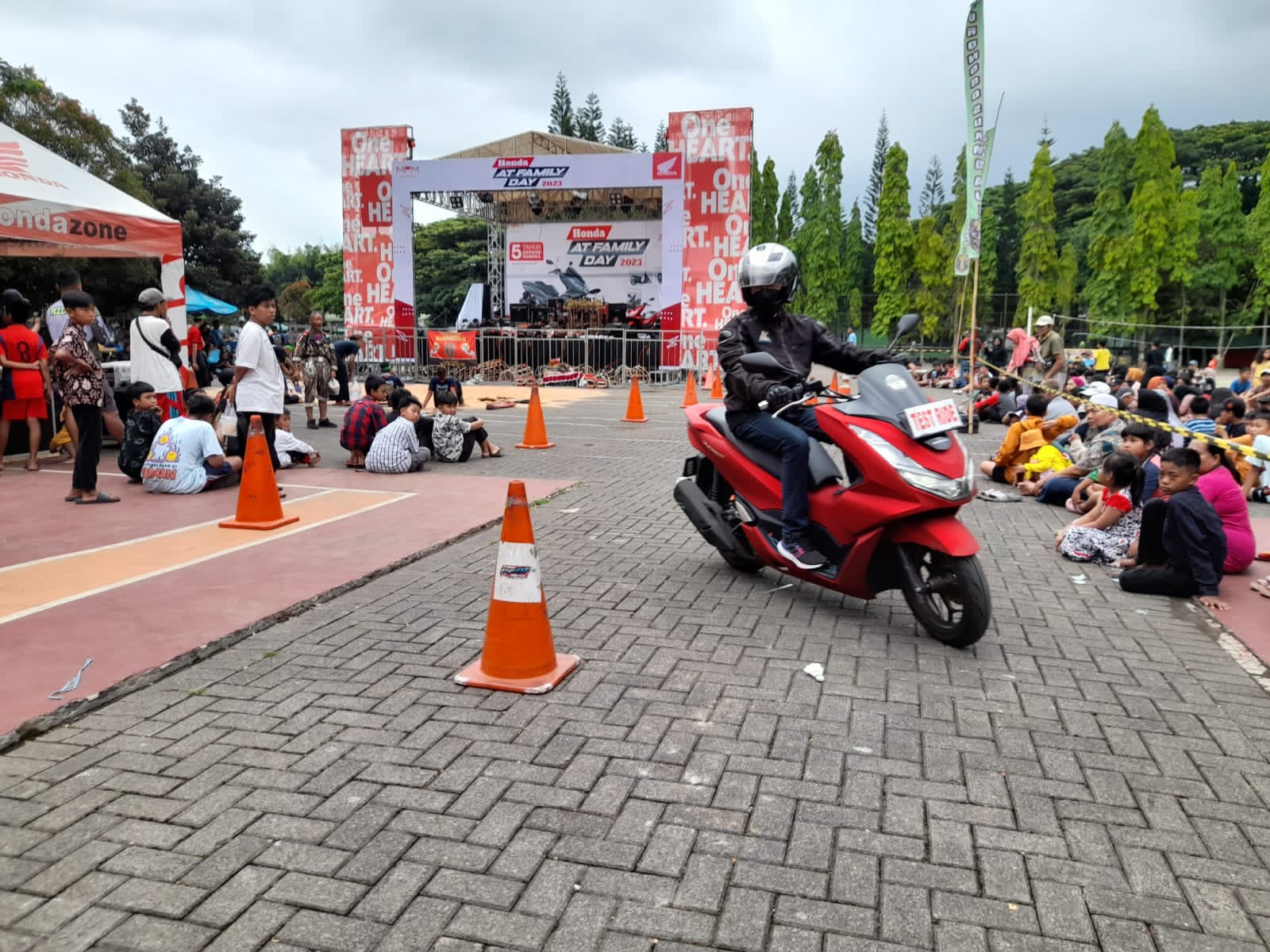 Honda AT Family Sukses Digelar di Rampal Kota Malang
