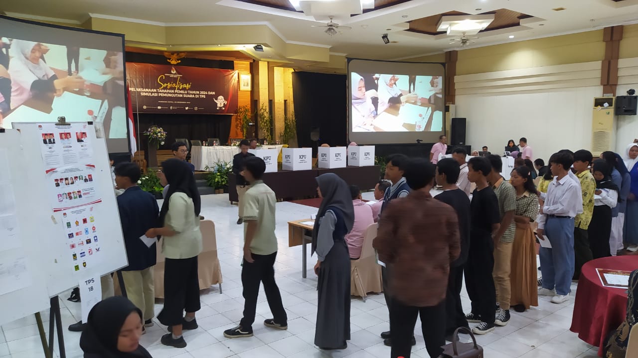 Simulasi Tungsura, KPU Kota Batu Targetkan 87 Persen Partisipasi Pemilih pada Pemilu 2024