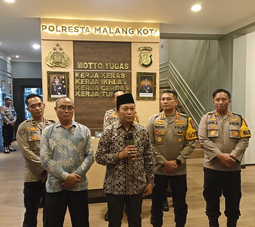 Kompolnas Cek Kesiapan Pengamanan Pemilu 2024 di Polresta Malang Kota, Maksimalkan Aplikasi Jogo Malang Presisi