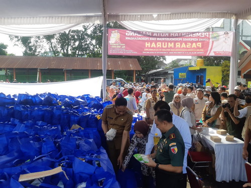 Pasar Murah Pemkot Malang, Sediakan 9.500 Paket Sembako Tekan Inflasi