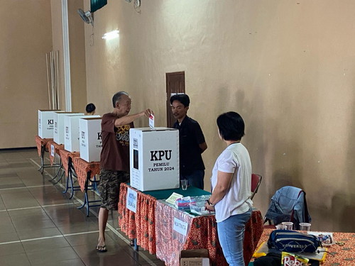 Anggota Bawaslu RI Pantau Coblosan Ulang 3 TPS di Kota Malang