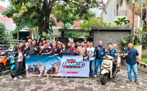 Weekend Ride Komunitas Honda Malang Bersama New Honda Stylo160