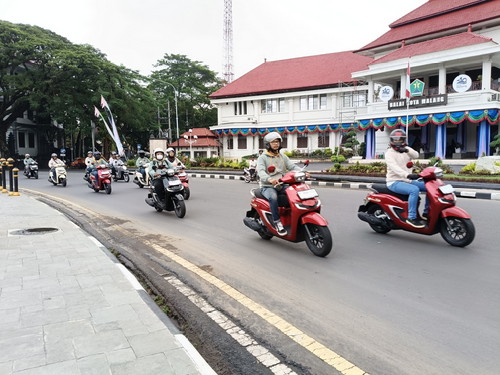 Ngabuburit Seru Bersama Honda Stylo 160 Keliling Kota Malang