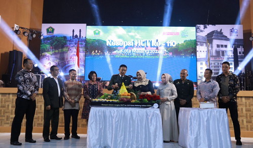 Puncak Peringatan HUT 110 Kota Malang, Wahyu Hidayat Ajak Masyarakat Berkolaborasi
