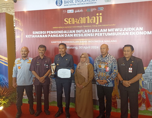 TPID Kota Malang Raih Penghargaan Kucecwara dari Bank Indonesia
