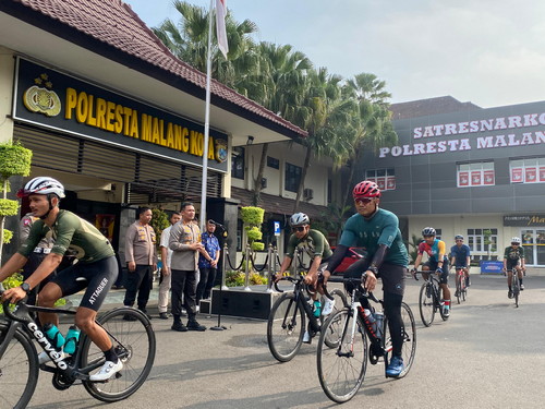 Polresta Malang Kota Kirim 20 Atlet Berlaga di Tour de Panderman