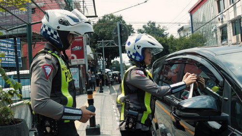 Pilot Project Uji Coba E-TLE Mobile Handheld di Malang, Puluhan Pelanggar Terjaring