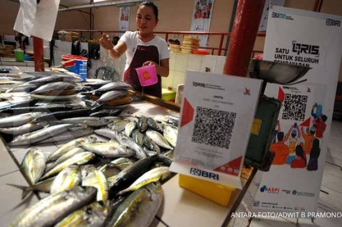 Pengguna QRIS di Pasar Ikan Sendangbiru Mulai bertambah