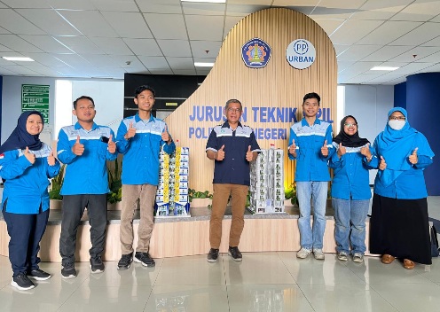 Tim Teknik Sipil Polinema Raih Prestasi Puspresnas KGBI Baja dan Beton