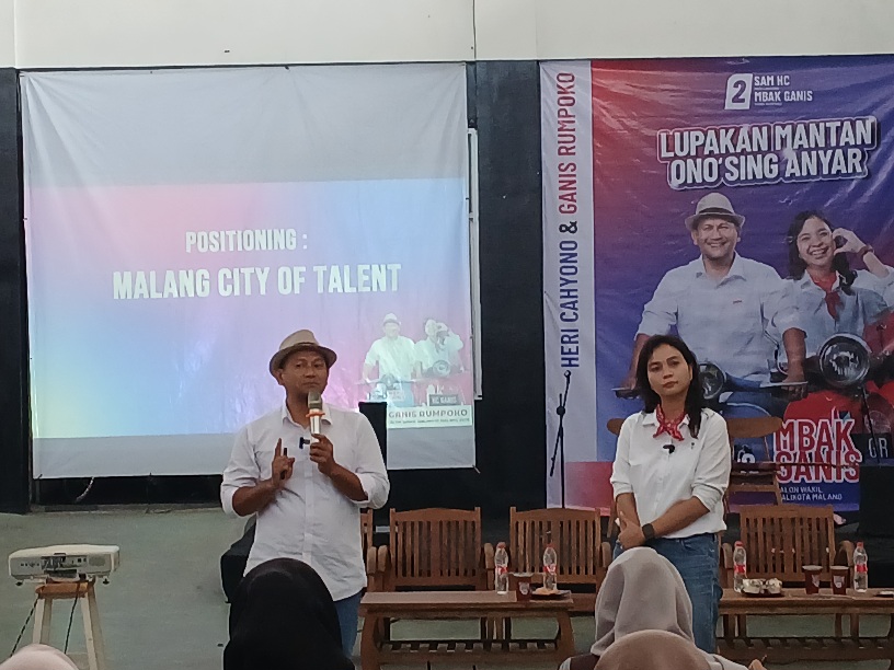 Paslon HC – Ganis Rumpoko Kenalkan Program ‘9 Sing Anyar’