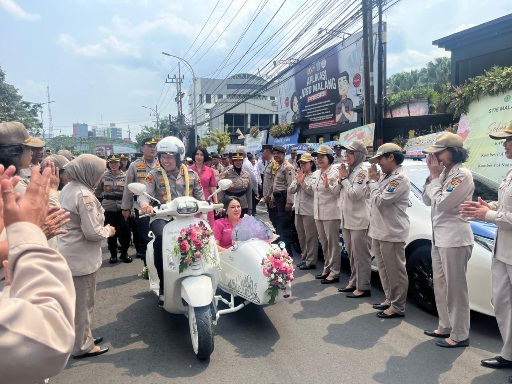 Farewell Parade Polresta Malang Kota, Kombes Buher: Terima Kasih Orang-Orang Hebat