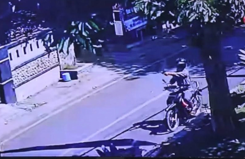 Warga Kota Batu Ditembak Orang Tak Dikenal, Pelaku Terekam CCTV