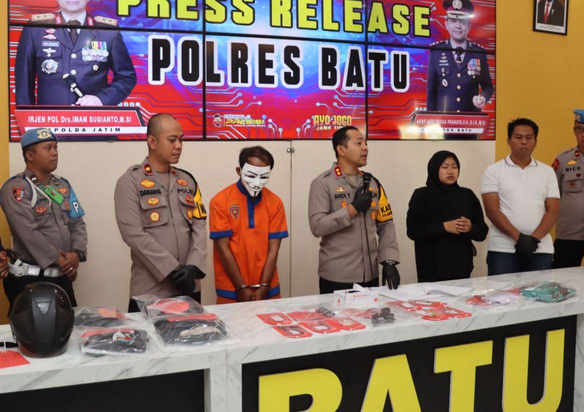 Pelaku Penembakan di Kota Batu Diringkus Polisi, Rakit Senpi dari Medsos