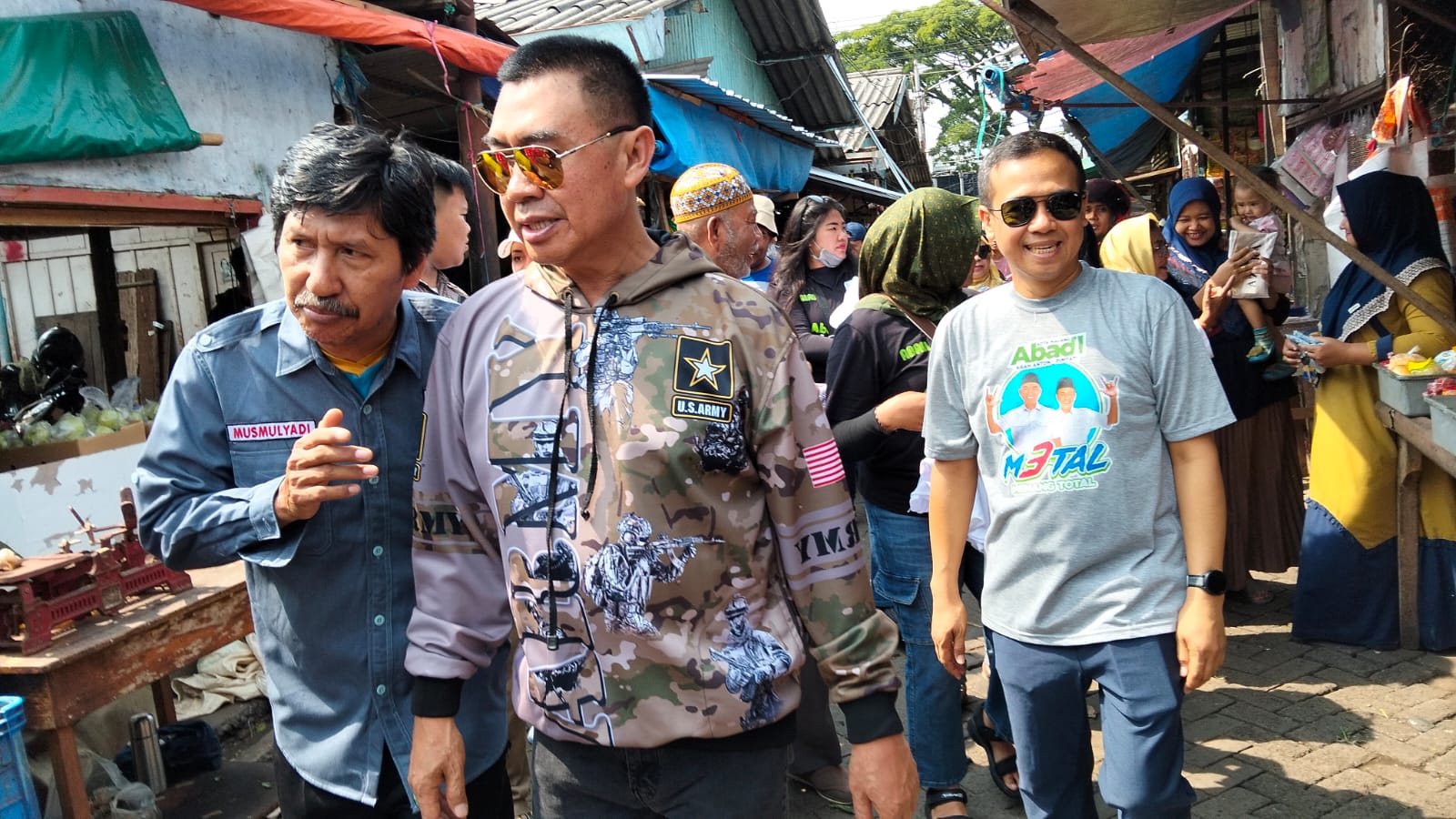 Bukti Pro Rakyat Kecil, Paslon Abadi Dapat Dukungan dari Pekerja Pasar Blimbing