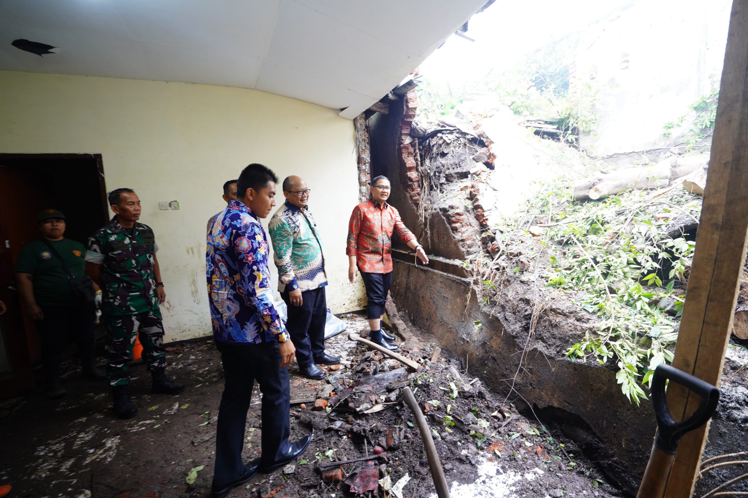 Pj Wali Kota Batu Gerak Cepat Kaji Perbaikan Infrastruktur Dampak Bencana