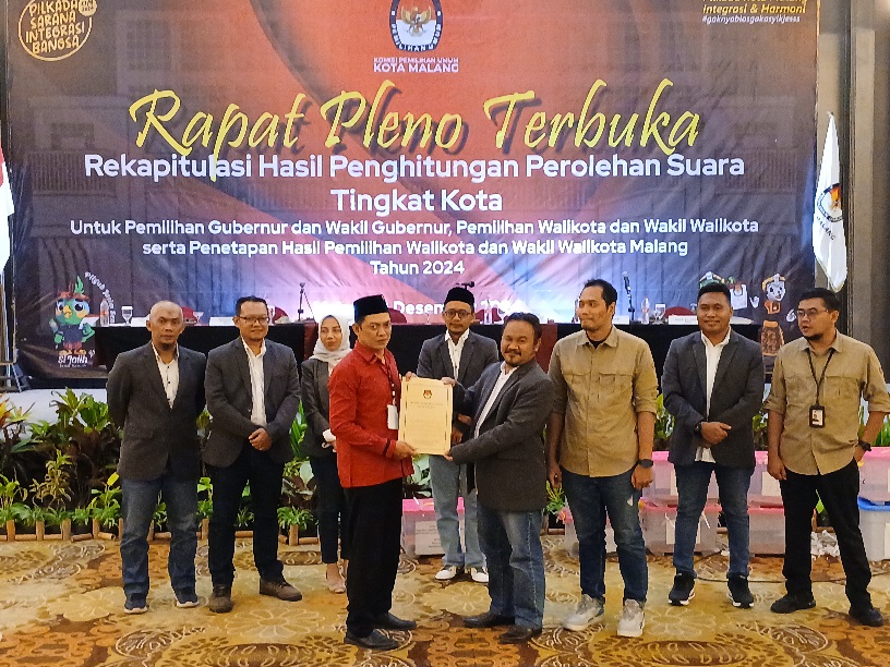 KPU Selesaikan Rekapitulasi Tingkat Kota, Paslon Wahyu-Ali Raih Suara Terbanyak