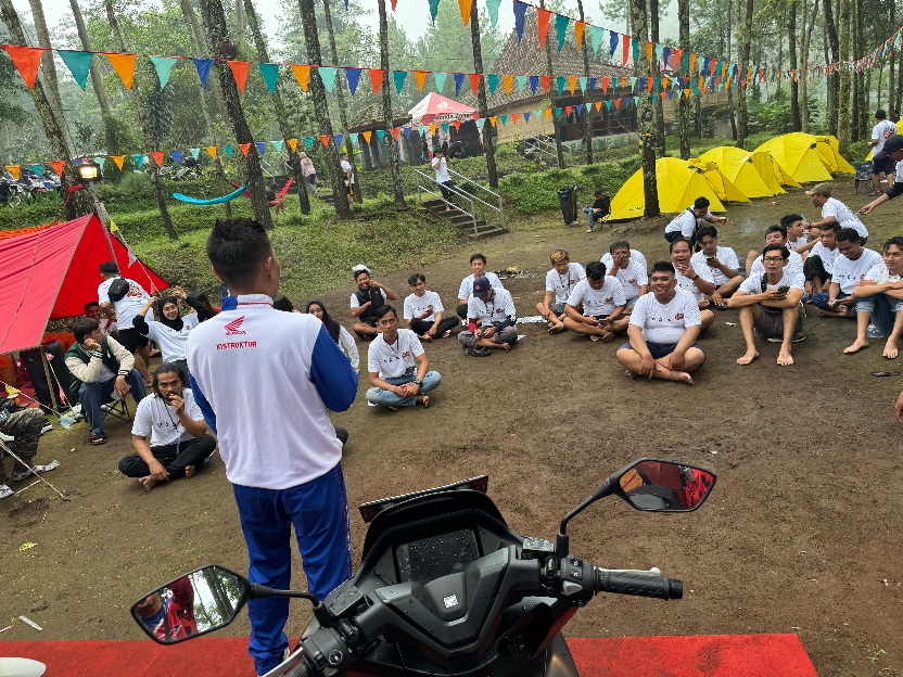 Honda Bikers Motour Camp 2025: Kebersamaan dan Solidaritas Komunitas Honda Malang