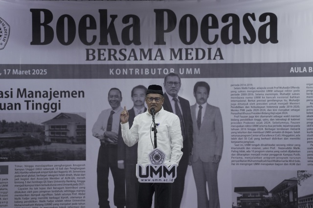 UMM Bukber Nostalgia 80-an, Apresiasi Peran Media dan Raih Penghargaan Humas Terbaik Nasional