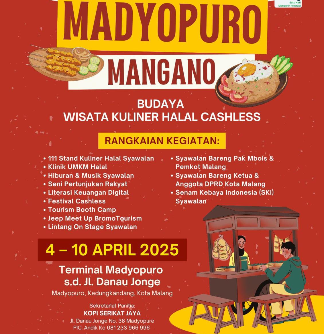 Lebaran di Malang? Jangan Lewatkan “Madyopuro Mangano”: Surga Kuliner dan Hiburan Pascalebaran