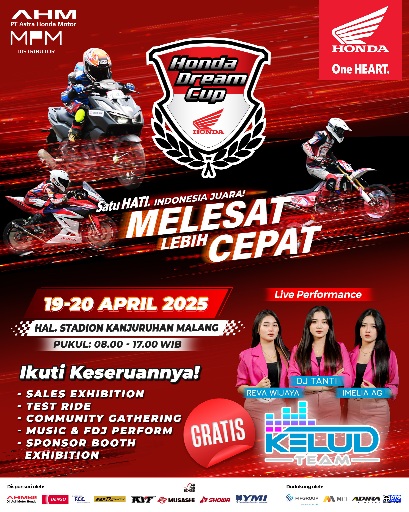 Honda Dream Cup 2025 Resmi Dibuka di Malang, Aksi Balap dan Hiburan Langsung Pecah!