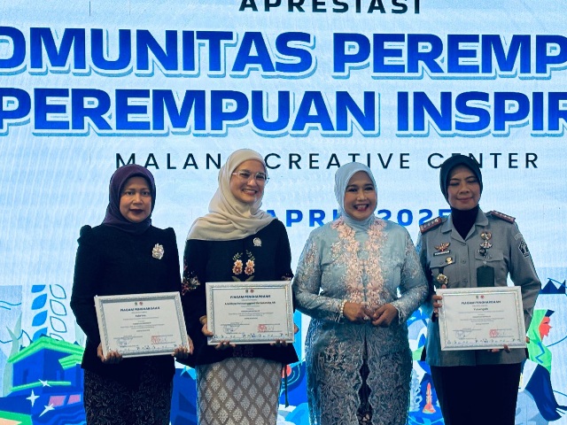 Amithya Ratnanggani Terima Penghargaan Perempuan Inspiratif di Hari Kartini